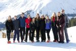 Lech 25 februari 2019
Koning Willem-Alexander, Koningin MÃ¡xima, Prinses Beatrix, Prins Constantijn, Prinses Laurentien en de prinsessen Amalia, Alexia en Ariane samen met Eloise, Leonore en Claus-Casimir tijdens de fotosessie tijdens de wintersportvakantie in Lech.