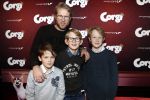 Amsterdam 10 februari 2019
Premiere Corgi in pathe arena. Leo Alkemade met zoon Mick, zoon Kars en zoon Boris