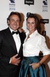 Hilversum 11 maart 2019
Uitreiking BUMA prijzen in studio 21. Marco en Leontine Borsato.