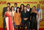 Hilversum, 11 Februari 2019 Premiere Verliefd op Cuba
Maaike Martens Jan Kooijman Johan Neijenhuis Rolf Sanchez Tjebbo Gerritsen Niek Roozen Barbara sloesen en Anouk Maa