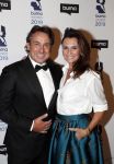 Hilversum 11 maart 2019
Uitreiking BUMA prijzen in studio 21. Marco en Leontine Borsato.