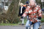 Maarssen 6 januari 2019
Martine Bijl en Berend Boudewijn gaan wandelen in een parkje in Maarssen.