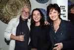 Amsterdam 9 maart 2019
Opening expositie Bert Kuizenga. Martine v Os met man en dochter
