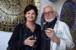Amsterdam 9 maart 2019
Opening expositie Bert Kuizenga. Martine v Os met haar man .