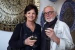 Amsterdam 9 maart 2019
Opening expositie Bert Kuizenga. Martine v Os met haar man .