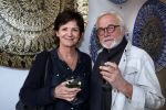 Amsterdam 9 maart 2019
Opening expositie Bert Kuizenga. Martine v Os met haar man .