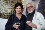 Amsterdam 9 maart 2019
Opening expositie Bert Kuizenga. Martine v Os met haar man .