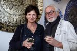 Amsterdam 9 maart 2019
Opening expositie Bert Kuizenga. Martine v Os met haar man .