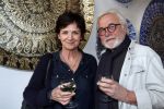 Amsterdam 9 maart 2019
Opening expositie Bert Kuizenga. Martine v Os met haar man .