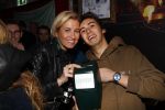 Amsterdam 14 februari 2019
Feestje voor de kluivert dog rescue foundation in het toppers cafe. Anouk Smulders met Nino Wilkes