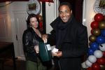 Amsterdam 14 februari 2019
Feestje voor de kluivert dog rescue foundation in het toppers cafe. Patrick Kluivert.