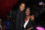 Amsterdam 14 februari 2019
Feestje voor de kluivert dog rescue foundation in het toppers cafe. Patrick Kluivert met zijn moeder