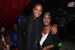 Amsterdam 14 februari 2019
Feestje voor de kluivert dog rescue foundation in het toppers cafe. Patrick Kluivert met zijn moeder