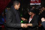 Amsterdam 14 februari 2019
Feestje voor de kluivert dog rescue foundation in het toppers cafe. Patrick Kluivert met zijn moeder