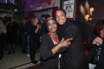 Amsterdam 14 februari 2019
Feestje voor de kluivert dog rescue foundation in het toppers cafe. Patrick Kluivert met zijn moeder