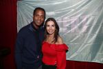 Amsterdam 14 februari 2019
Feestje voor de kluivert dog rescue foundation in het toppers cafe. Patrick en Rossana Kluivert