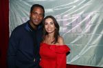 Amsterdam 14 februari 2019
Feestje voor de kluivert dog rescue foundation in het toppers cafe. Patrick en Rossana Kluivert