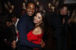 Amsterdam 14 februari 2019
Feestje voor de kluivert dog rescue foundation in het toppers cafe. Patrick en Rossana Kluivert