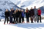 Lech 25 februari 2019
Koning Willem-Alexander, Koningin MÃ¡xima, Prinses Beatrix, Prins Constantijn, Prinses Laurentien en de prinsessen Amalia, Alexia en Ariane samen met Eloise, Leonore en Claus-Casimir tijdens de fotosessie tijdens de wintersportvakantie in Lech.