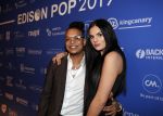 Amsterdam 11 februari 2019
Uitreiking Edisons bij de westergasfabriek. Ronnie Flex met Famke Louise