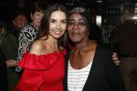 Amsterdam 14 februari 2019
Feestje voor de kluivert dog rescue foundation in het toppers cafe. Rosanna Kluivert met schoonmoeder , moeder van Patrick