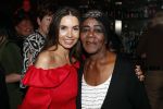 Amsterdam 14 februari 2019
Feestje voor de kluivert dog rescue foundation in het toppers cafe. Rosanna Kluivert met schoonmoeder , moeder van Patrick