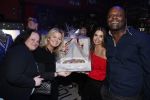 Amsterdam 14 februari 2019
Feestje voor de kluivert dog rescue foundation in het toppers cafe. Rosanna Kluivert met Bandabou catering