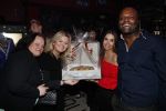 Amsterdam 14 februari 2019
Feestje voor de kluivert dog rescue foundation in het toppers cafe. Rosanna Kluivert met Bandabou catering