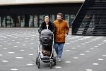 Amsterdam 28 februari 2019
Roxeanne Hazes en haar vriend Erik Zwennes achter de kinderwagen.