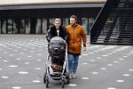 Amsterdam 28 februari 2019
Roxeanne Hazes en haar vriend Erik Zwennes achter de kinderwagen.