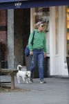 Amsterdam 27 februari 2019
Saskia Noort met haar hondje in Amsterdam zuid.