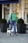 Amsterdam 27 februari 2019
Saskia Noort met haar hondje in Amsterdam zuid.