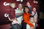 Amsterdam 10 februari 2019
Premiere Corgi in pathe arena. Sofie van den Enk met partner Andre van den Heuvel met zoon Magnus en dochter Reina