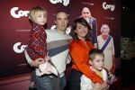 Amsterdam 10 februari 2019
Premiere Corgi in pathe arena. Sofie van den Enk met partner Andre van den Heuvel met zoon Magnus en dochter Reina