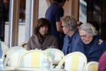 Amsterdam 27 februari 2019
Tom Egbers en zijn vrouw Janke Dekker op terras .