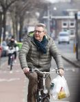 Amsterdam 2 maart 2019
Ursul de Geer op de fiets.