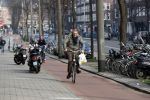 Amsterdam 2 maart 2019
Ursul de Geer op de fiets.