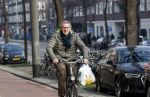 Amsterdam 2 maart 2019
Ursul de Geer op de fiets.