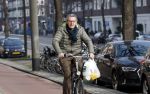 Amsterdam 2 maart 2019
Ursul de Geer op de fiets.