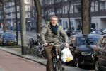 Amsterdam 2 maart 2019
Ursul de Geer op de fiets.