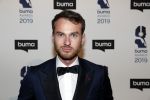 Hilversum 11 maart 2019
Uitreiking BUMA prijzen in studio 21. Vincent v d Ende met zijn vriendin Esmee Geeratz