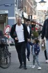 Amsterdam 14 februari 2019
Wesley Sneijder heeft een lunch gehad bij brasserie v Dam met zijn zoon Xess Xava en vrienden.