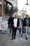 Amsterdam 14 februari 2019
Wesley Sneijder heeft een lunch gehad bij brasserie v Dam met zijn zoon Xess Xava en vrienden.