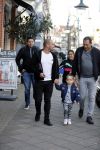 Amsterdam 14 februari 2019
Wesley Sneijder heeft een lunch gehad bij brasserie v Dam met zijn zoon Xess Xava en vrienden.