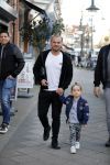 Amsterdam 14 februari 2019
Wesley Sneijder heeft een lunch gehad bij brasserie v Dam met zijn zoon Xess Xava en vrienden.