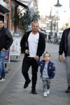 Amsterdam 14 februari 2019
Wesley Sneijder heeft een lunch gehad bij brasserie v Dam met zijn zoon Xess Xava en vrienden.