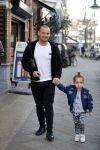 Amsterdam 14 februari 2019
Wesley Sneijder heeft een lunch gehad bij brasserie v Dam met zijn zoon Xess Xava en vrienden.