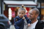 Amsterdam 14 februari 2019
Wesley Sneijder heeft een lunch gehad bij brasserie v Dam met zijn zoon Xess Xava en vrienden.