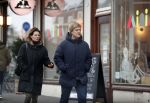Amsterdam 5 februari 2019
Wim Kieft met zijn vriendin op de beethovenstraat.