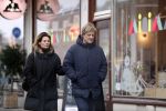 Amsterdam 5 februari 2019
Wim Kieft met zijn vriendin op de beethovenstraat.